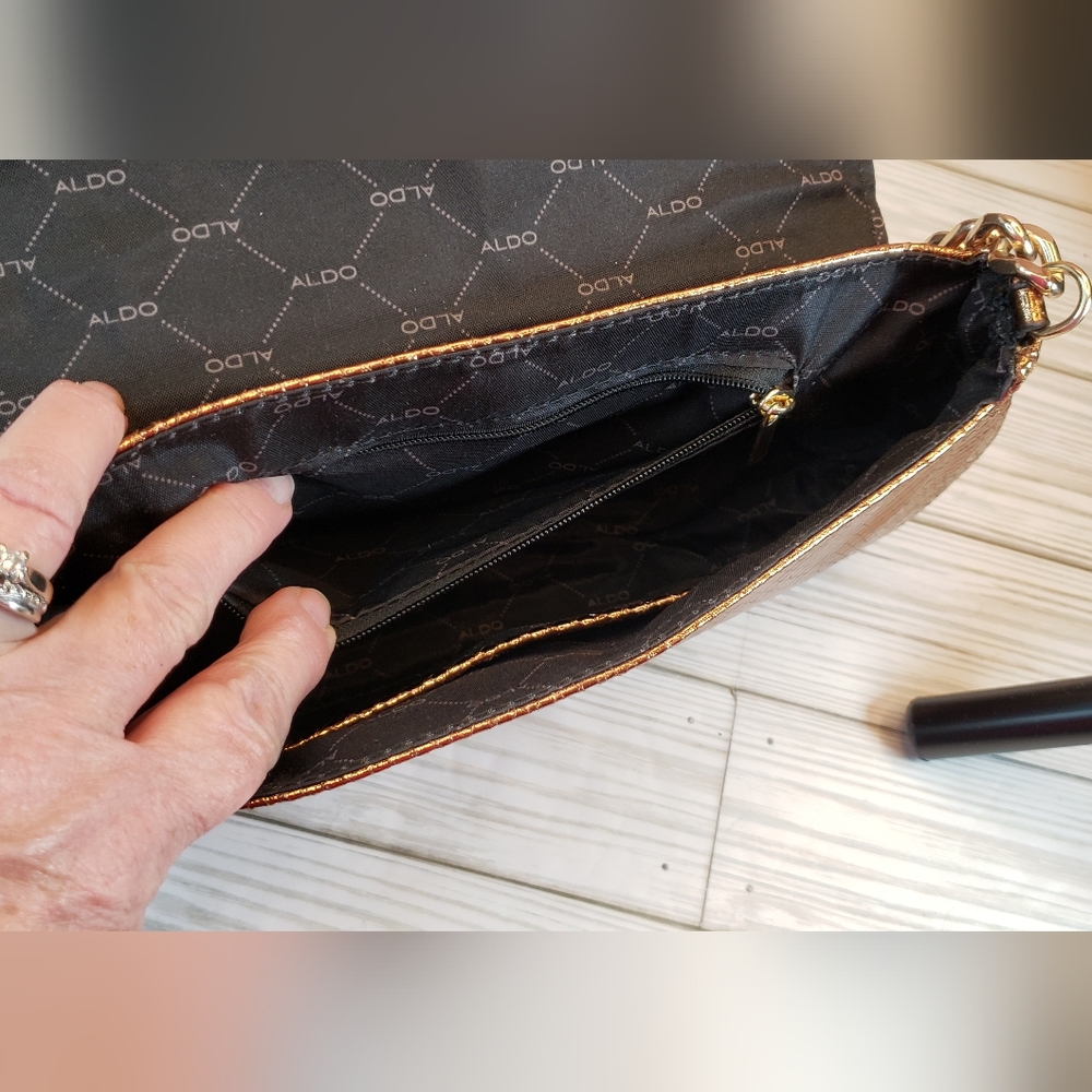 Aldo Copper-colored shoulder bag NWT - Picture 10 of 12